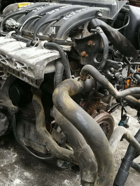 Двигатель K4JS7101 Renault Megane 2 1.4 Бензин