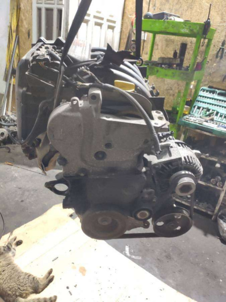 Двигатель k4j Renault Megane 2 1.4 Бензин
