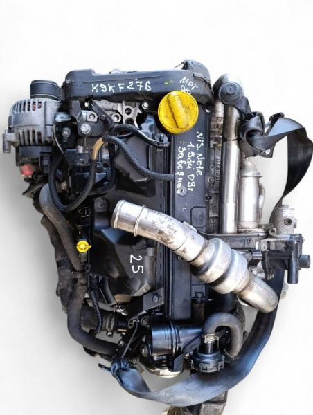 Двигатель K9KF276 Nissan Note E11 1.5 Дизель