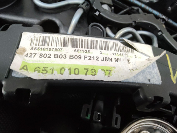Двигатель 651925 Mercedes-Benz E W212 2.2 Дизель