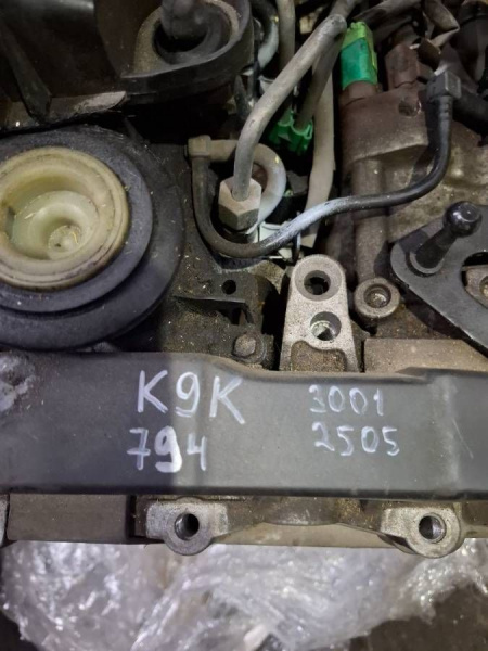 Двигатель K9K794 Renault Logan 1 1.5 Дизель