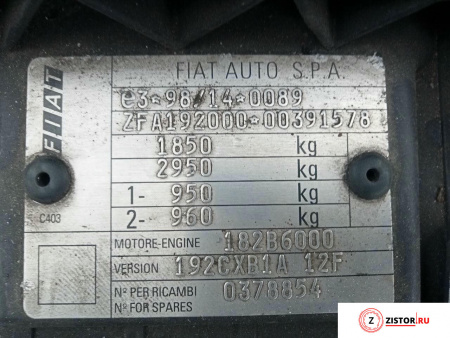 МКПП 5 ст. Fiat Stilo, артикул 9022311 182 B 6.000 на Fiat Stilo   1.6 л — купить, цена 8100 руб.