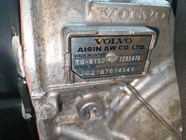 Вариатор Tg81sd Volvo V60 2.0 Бензин