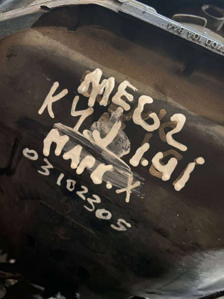 Двигатель k4j Renault Megane 2 1.4 Бензин