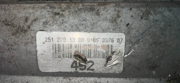 Коробка передач автоматическая (АКПП) A2512800900 Mercedes-Benz R W251 3.0 Дизель