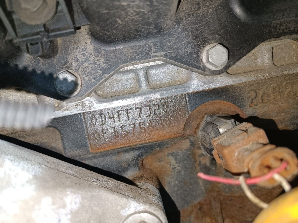 Двигатель D4FF732 Dacia Logan 1 1.2 Бензин